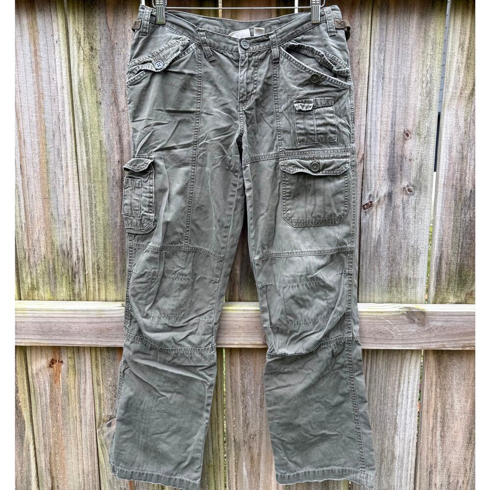Y2K Cargo Pants Olive Army Green 27 / 4